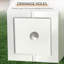 Durable Planters Set, Magnesium Oxide Tall Modern Design For Indoor Outdoor