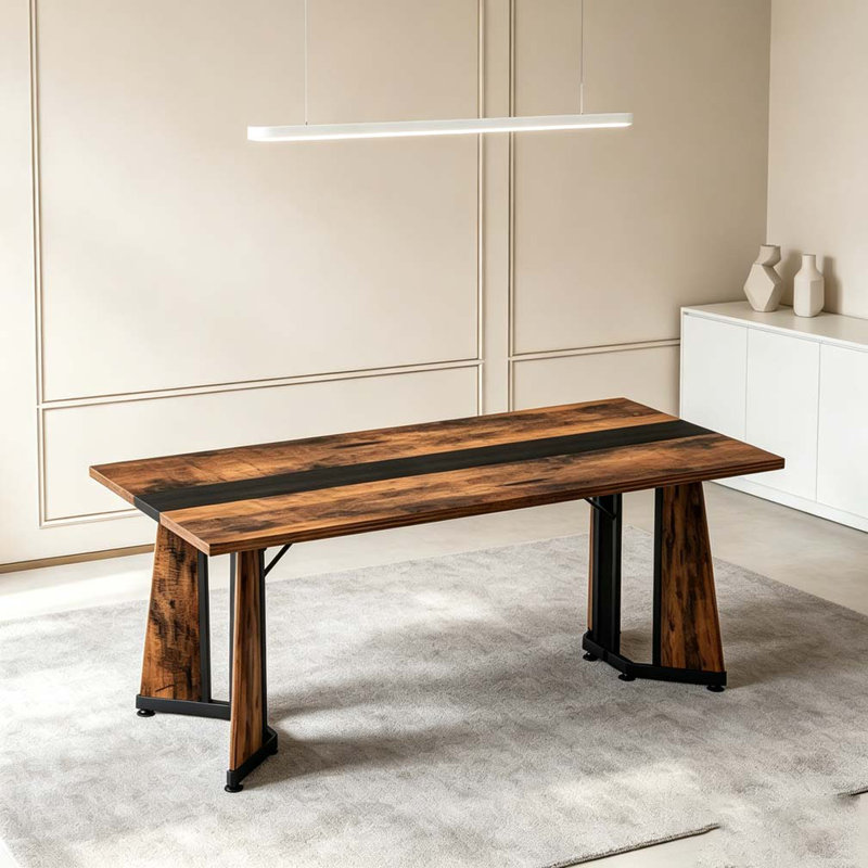 70.9"Rectangular Large Dining Table