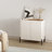 32" Accent Concise Cabinet In White