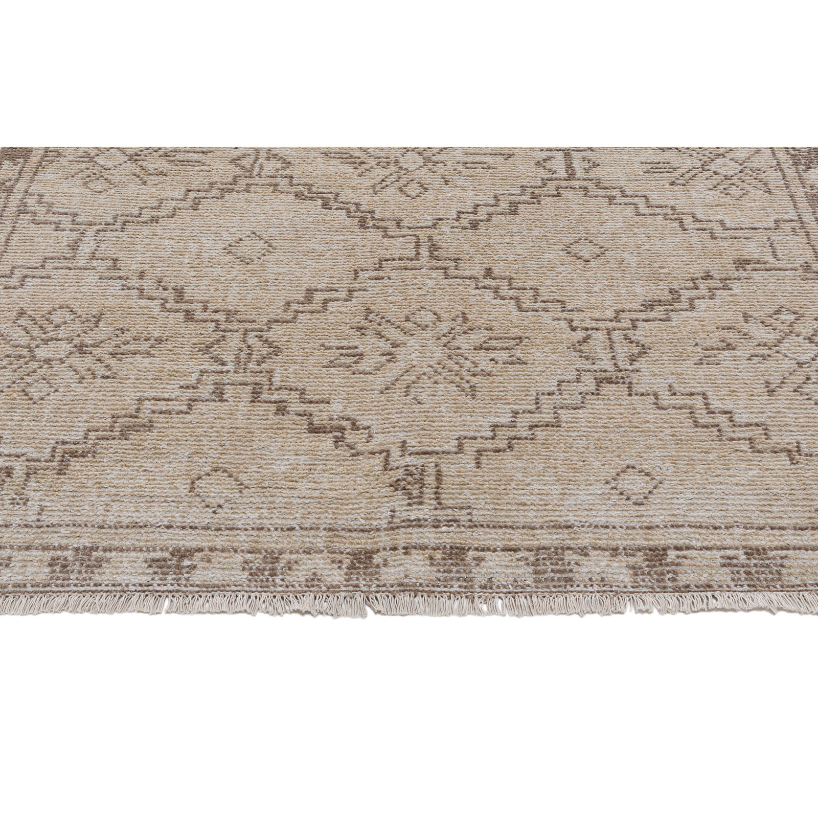 Hand-Knotted Oriental Wool Rug, Rectangle 8'9" x 11'9"