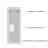 Full Length Mirror Lighted Vanity Body Mirror Led Mirror Wall-Mounted Mirror Big Size Rounded Corners, Bedroom,Living Room
