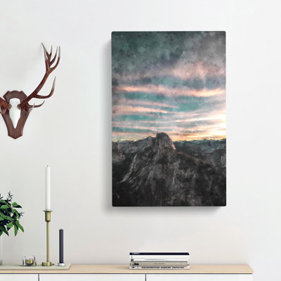 Glacier Point In California - Wrapped Canvas