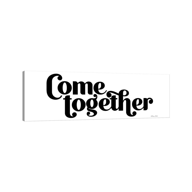 Come Together by Susan Ball - Panoramic Gallery-Wrapped Canvas Giclée on Canvas, Wrapped Canvas, 152.4 cm H x 50.8 cm W