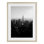 Empire Empire en impression monochrome sous verre encadrée, design par Aledanda