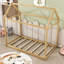 Lit simple en bois