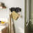 Solid Wood Wall 5 - Hook Wall Mounted Coat Rack-98667830