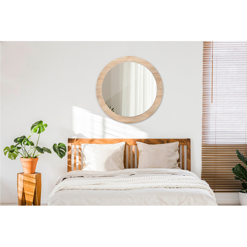 Huldar Glass Flat Wall Mirror
