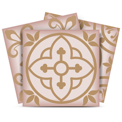 8'' W x 8'' L Vinyl Peel and Stick Mosaic Tile