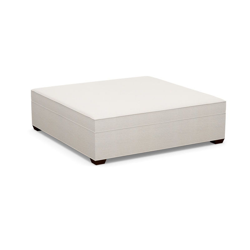 Square Ottoman, Walnut, 9637-82