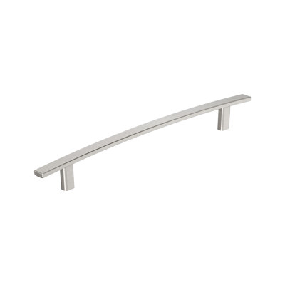 Cyprus 10-1/16 inch (256mm) Center-to-Center Satin Nickel Cabinet Pull