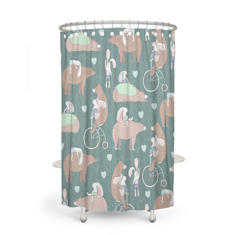 Shower Curtain, 93" H x 70" W