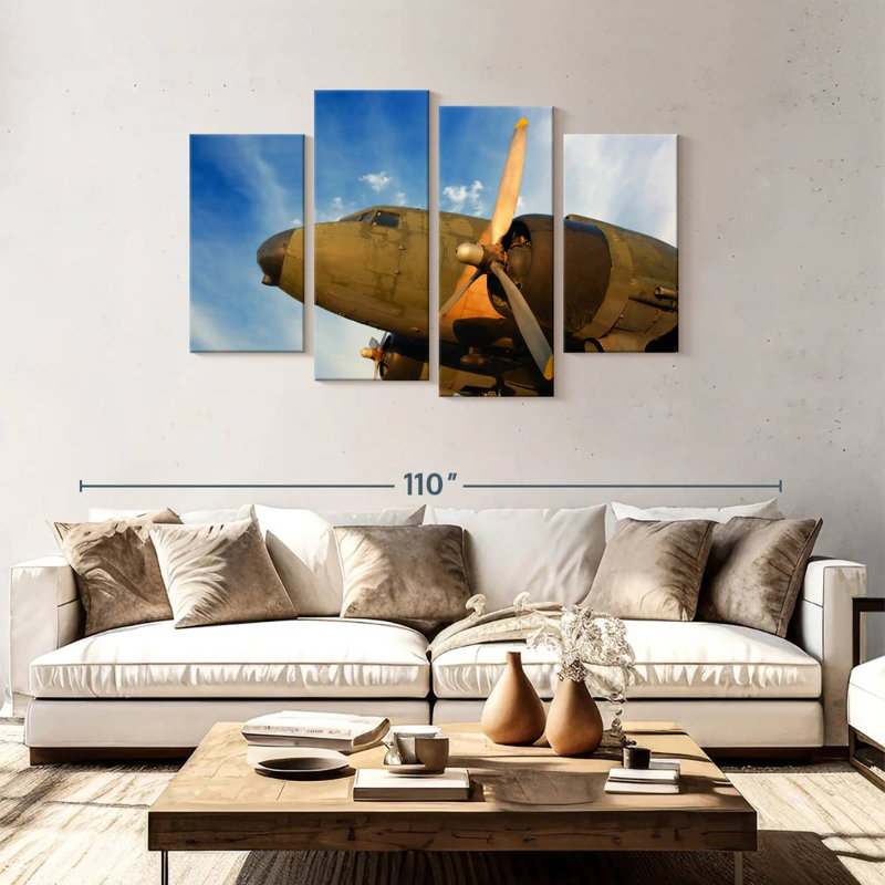 Avion de guerre Mehar Old, H 48 po x l 75 po