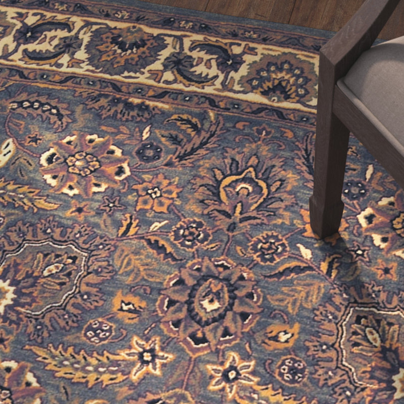 Alger Classic Hand Tufted Wool Oriental Rug, Rectangle 5' x 8'