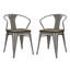 Chaise en bambou / acier Modway Promenade-22756249