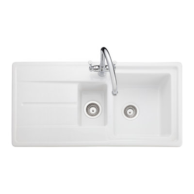 ARLINGTON 1.5B CERAMIC WHITE inc. WAST
