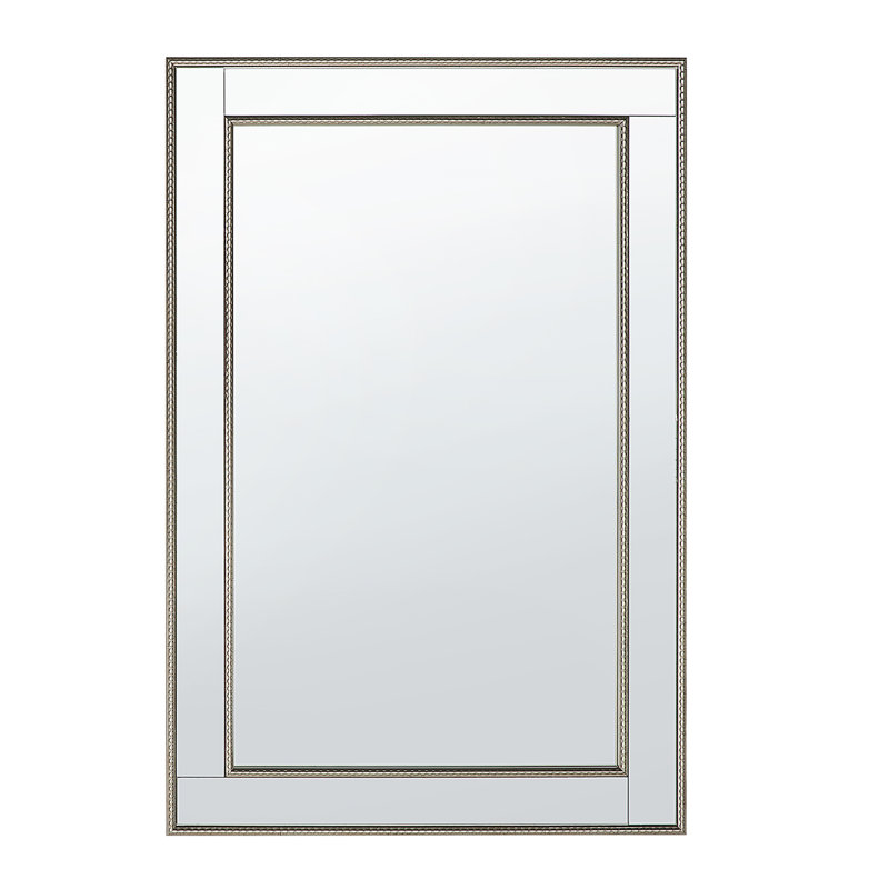 Caspar Flat Wall Mirror, 91cm H x 61cm W