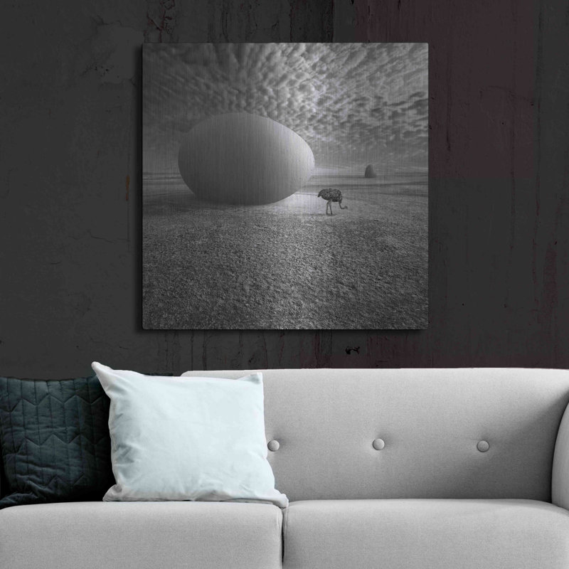 "EggO" par Dariusz Klimczak, H 36 po x l 36 po