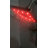 8'' Silver Led Shower Head With 3-color Temperature Control, 360° Rotatable