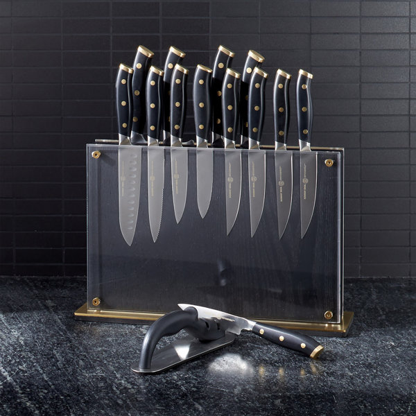 Best Buy: Cuisinart Graphix Collection 13-Piece Knife Set Silver/Black  C77SS-13P