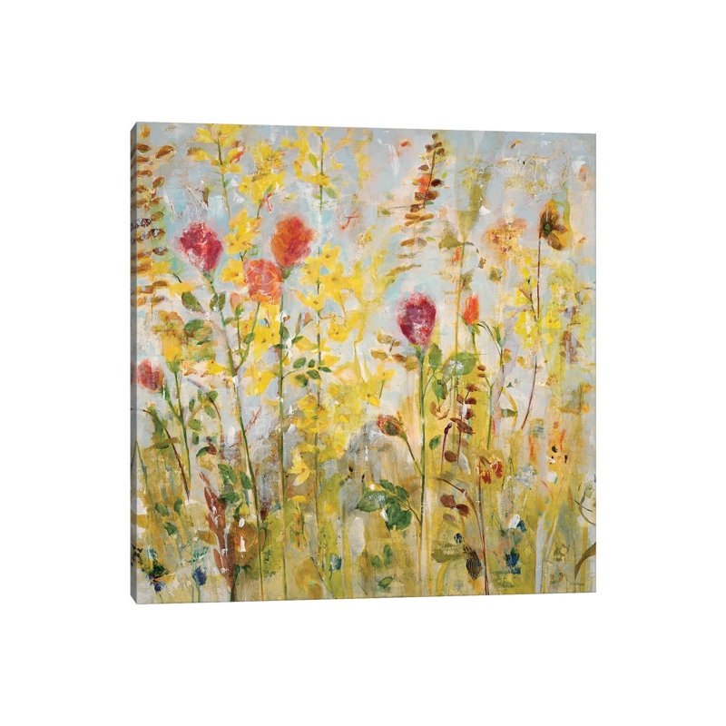 Spring Medley by Jill Martin - Wrapped Canvas Painting, 30.48 cm H x 30.48 cm W
