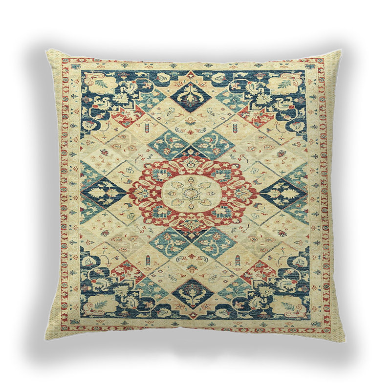 Coussin Abstract 2968, Microsuède