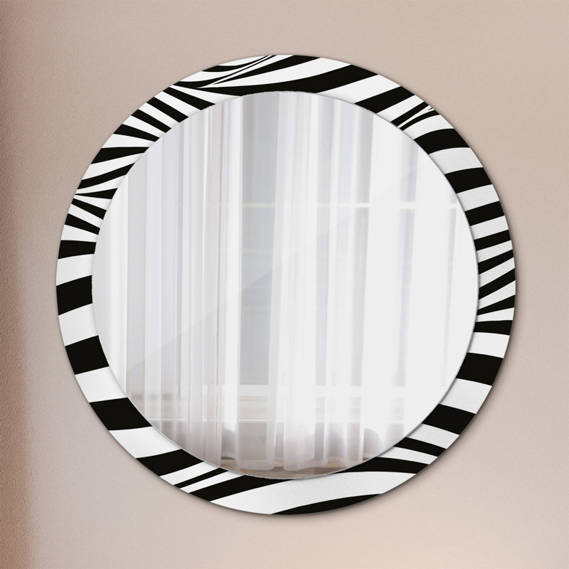 Huldar Glass Flat Wall Mirror
