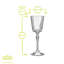 America '20s Liqueur Glasses - 80ml