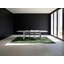 Tapis vert moelleux et moelleux à motif abstrait moderne et contemporain Farrer Christmas - reliure vert sauge-361122211