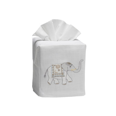 Housse pour boîte à mouchoirs Charmant éléphant