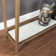Charlie-Adam 56'' Glass Top Console Table