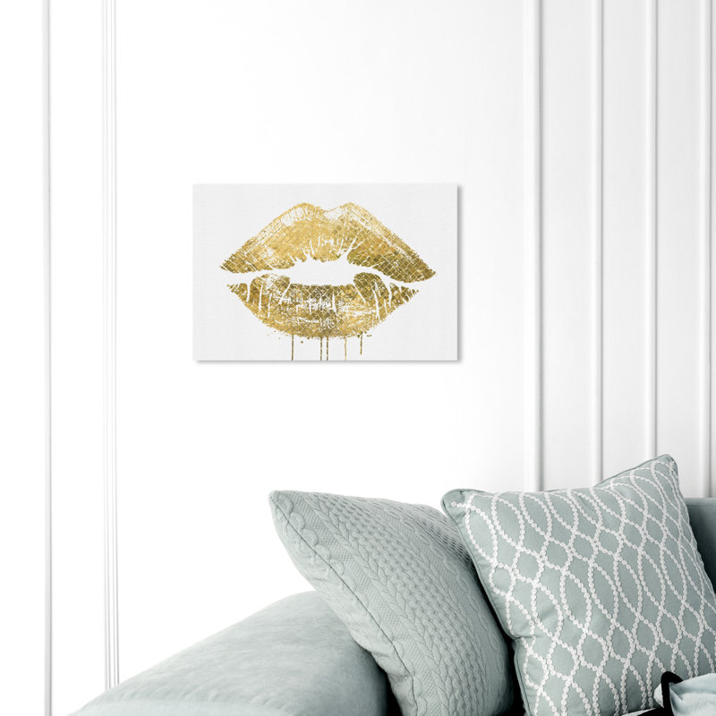 More Gold Veuillez - Impression sur toile, H 10 po x l 15 po