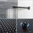 Rain Fixed Shower Head  (10 Inch Square)