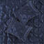 Ensemble d'édredon 7 pièces capitonné bleu marine-119744450-119744456