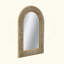Miroir arqué tissé