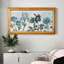 Rétro nuances de bleu - reproduction d'un cadre photo sur toile-1569435796