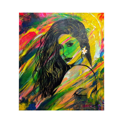 Mirage des yeux | Acrylique sur toile | Par Paritosh | Décoration murale