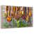 Floating Frame Natural Wood