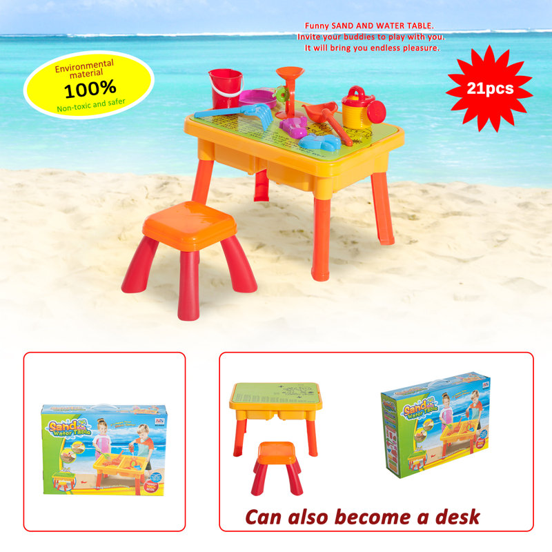 Table à eau et sable de jardin