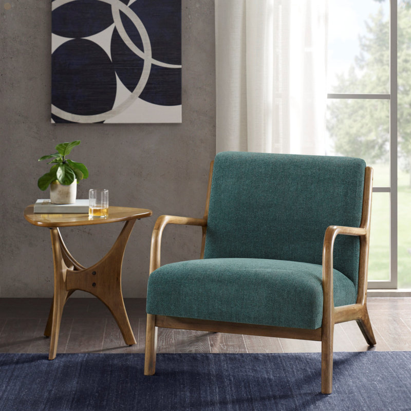 Méridienne, fauteuil confortable, Sarcelle