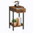 Crellin 27" Tall Iron Nightstand with Storage-717611810