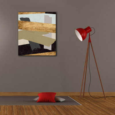  'Taped Up 1' by Alonzo Saunders Canvas Wall Art, 26" x 30"