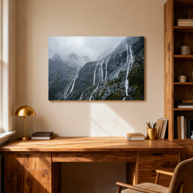Paysage et nature Cascades majestueuses, H 12 po x l 18 po