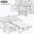 Upholstered 58.4'' Sleeper Sofa