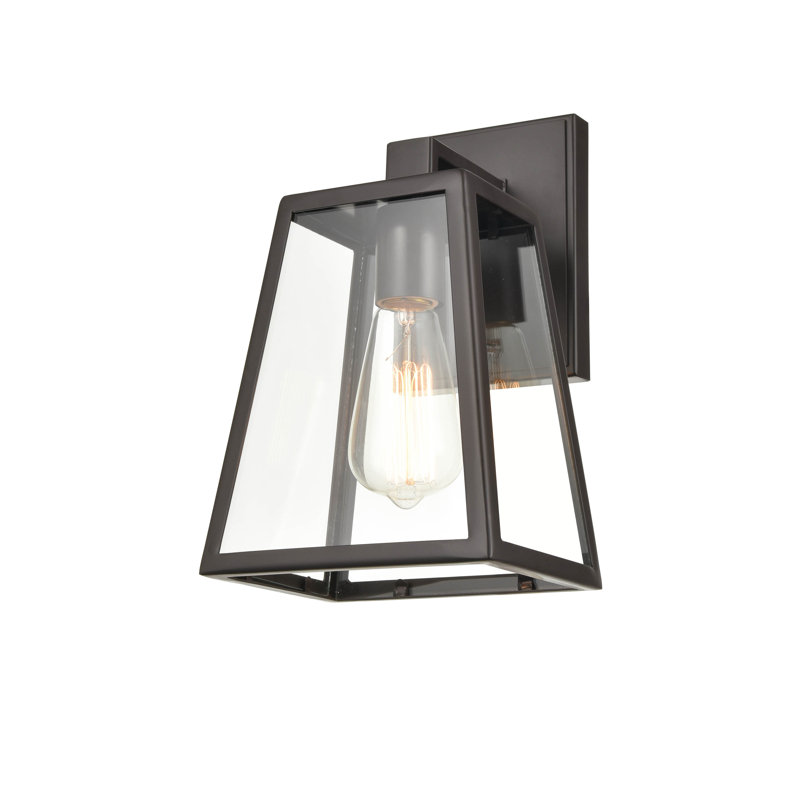 Marcantel Wall Light, Bronze, 11.25" H x 7" W x 7 " D