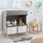 Commode à langer avec coussin Costway
