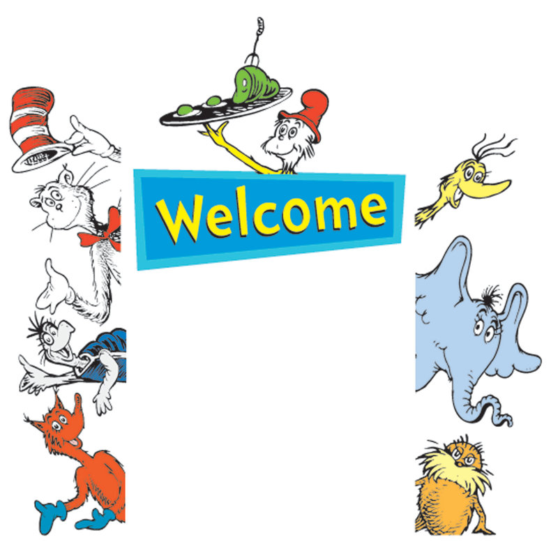 Motif de bienvenue