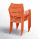 Bette Powder Coated Aluminum Outdoor Stacking Dining Armchair