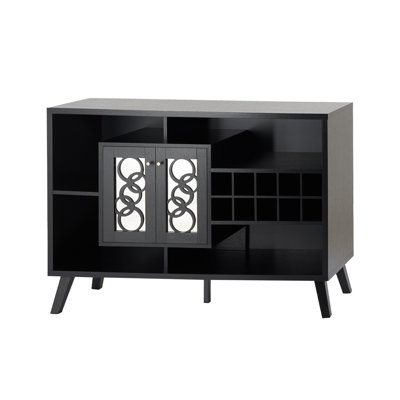 Matamoros Modern Dining Server Wood/Cappuccino