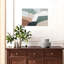 Abstrait, désert, roches, abstrait, paysage géométrique contemporain, art mural-628579835