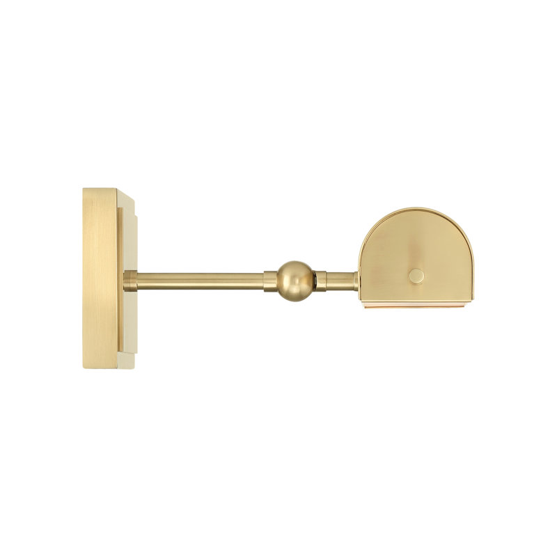 Pendleton Picture Light, 11.5", Brushed Brass